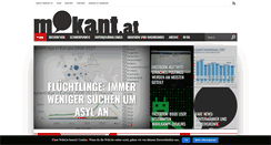 Desktop Screenshot of mokant.at